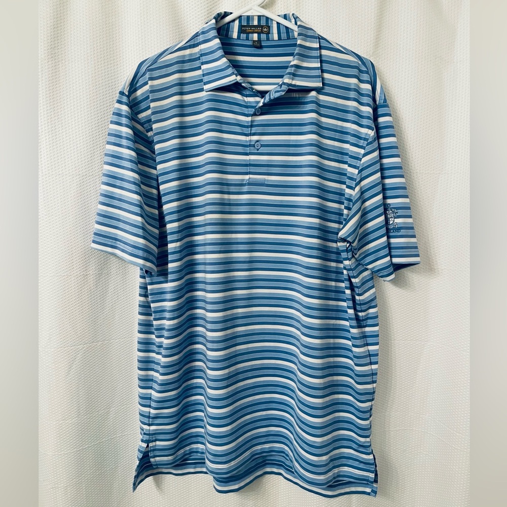 Peter Millar Summer Comfort Polo Golf Shirt | Richland Country Club logo